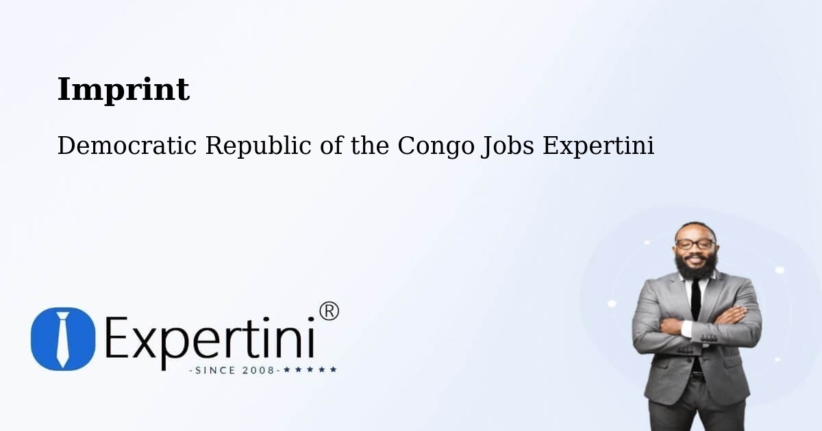 Imprint – Bolobo - Democratic Republic of the Congo Jobs Expertini